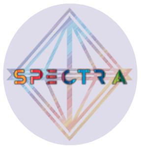 Spectra Logo on a light purple circle